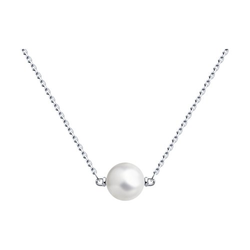 Колье серебряное с жемчугом Колье серебряное с жемчугом